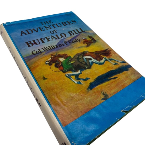 Bonanza Books Other - The Adventures of Buffalo Bill Col William F Cody Bonanza Book Hardcover Western